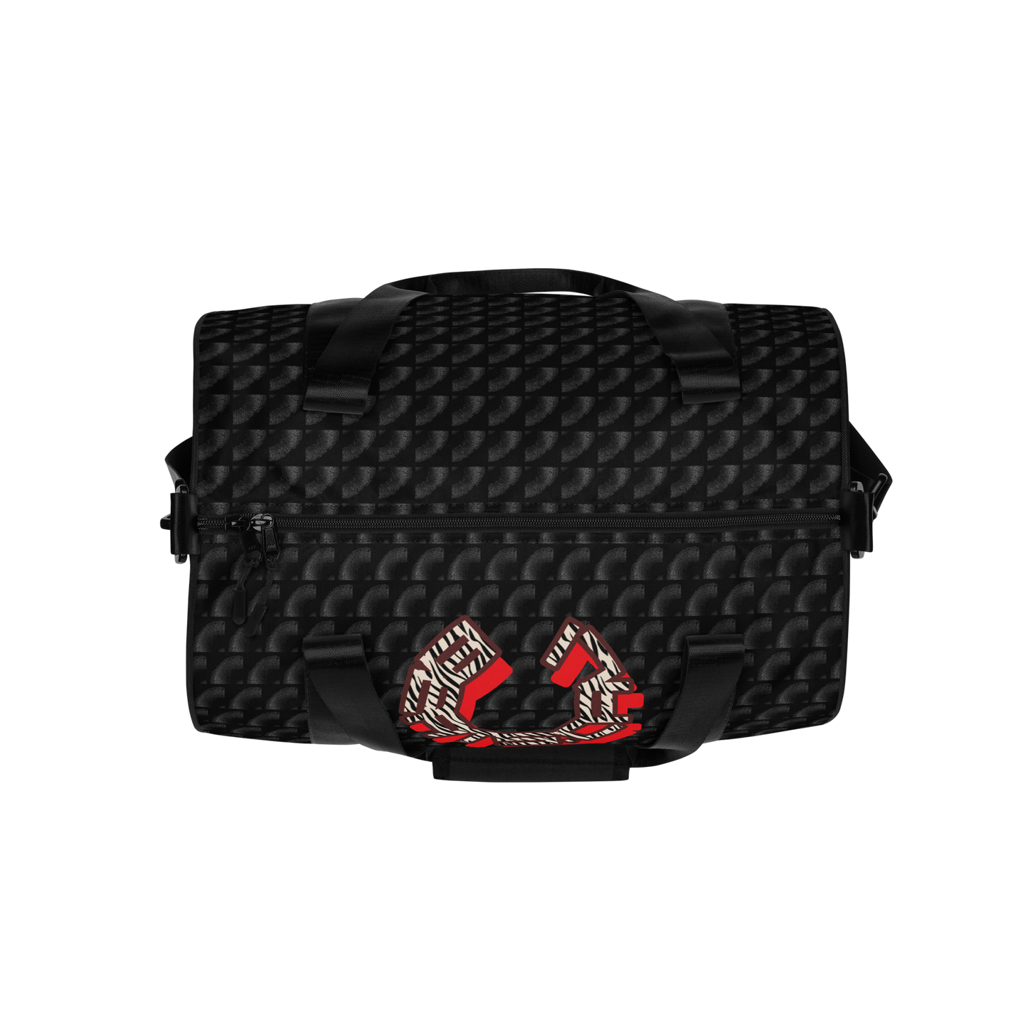 Crafted from durable 100% polyester and featuring sturdy, water-resistant fabric, this gym bag from beats.cali. combines fun with functionality. Perfect for stashing your workout essentials, it comes equipped with plenty of pockets to keep you organized. The fabric weight of 9.91 oz/yd² (336 g/m²) ensures durability.
