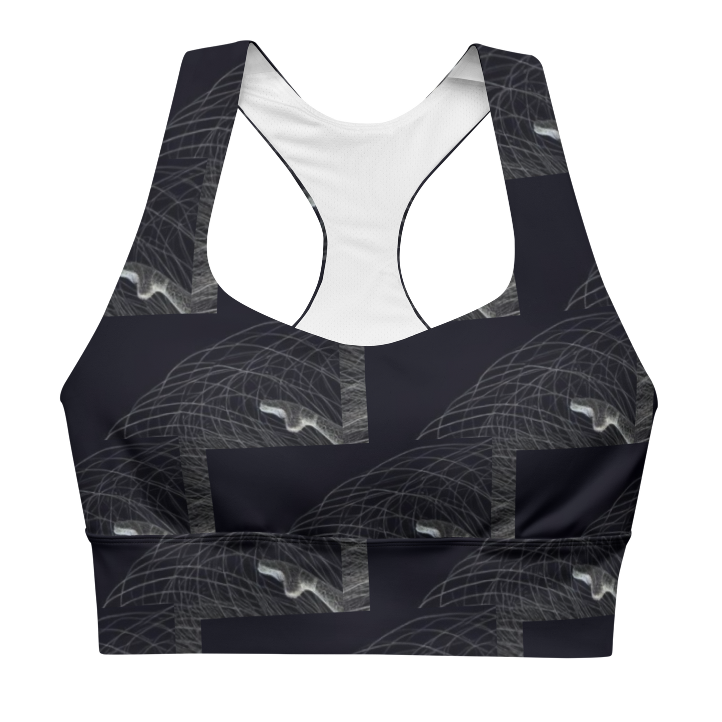 Longline sports bra