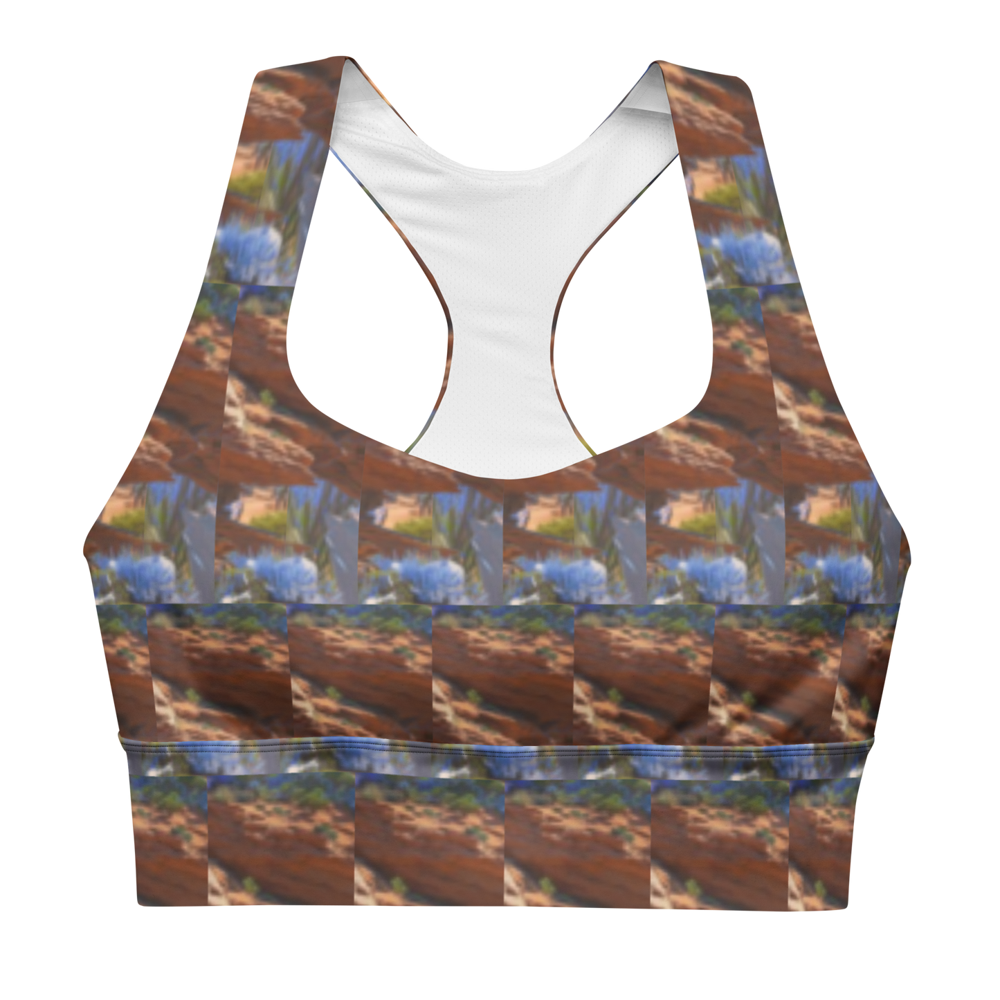 Longline sports bra
