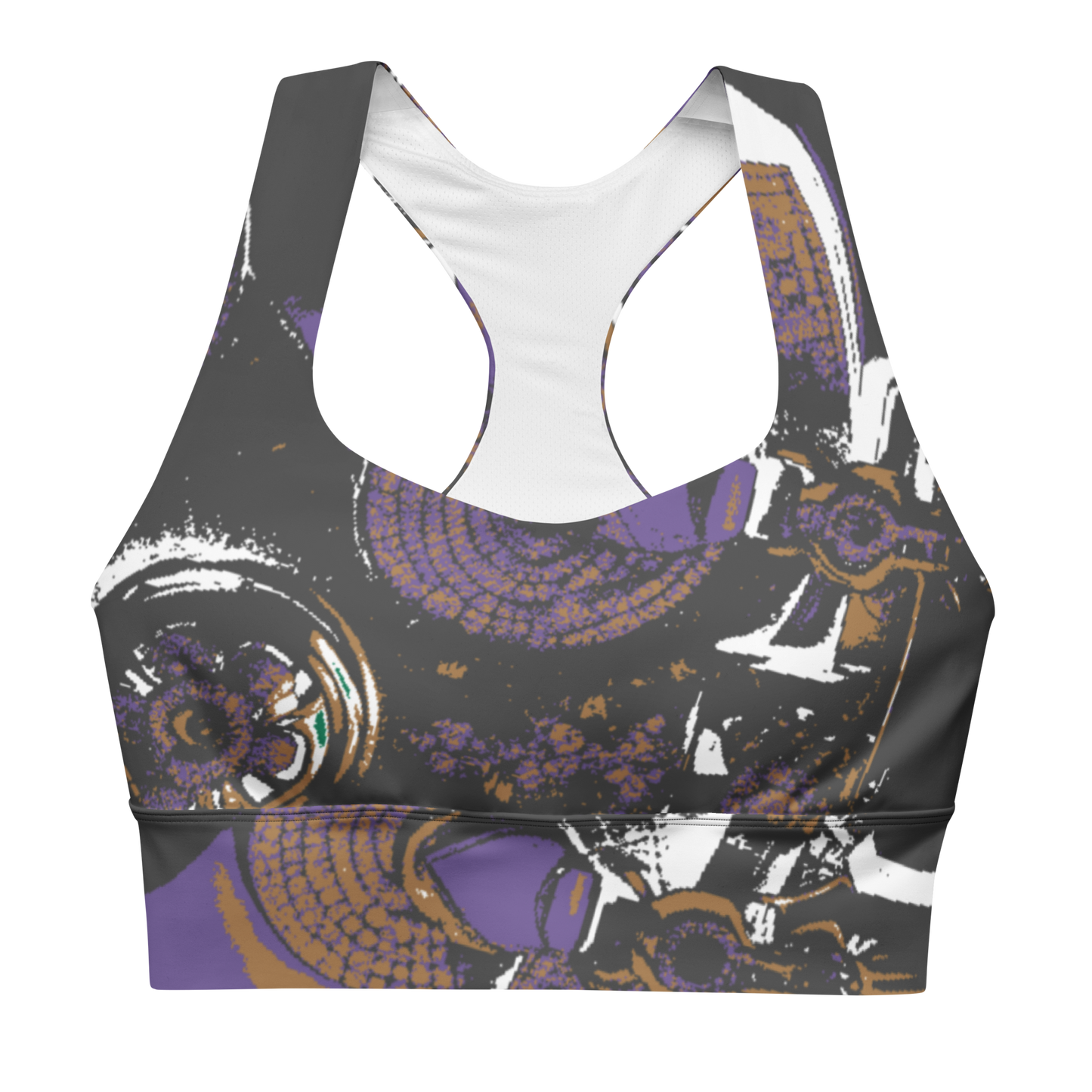 Longline sports bra