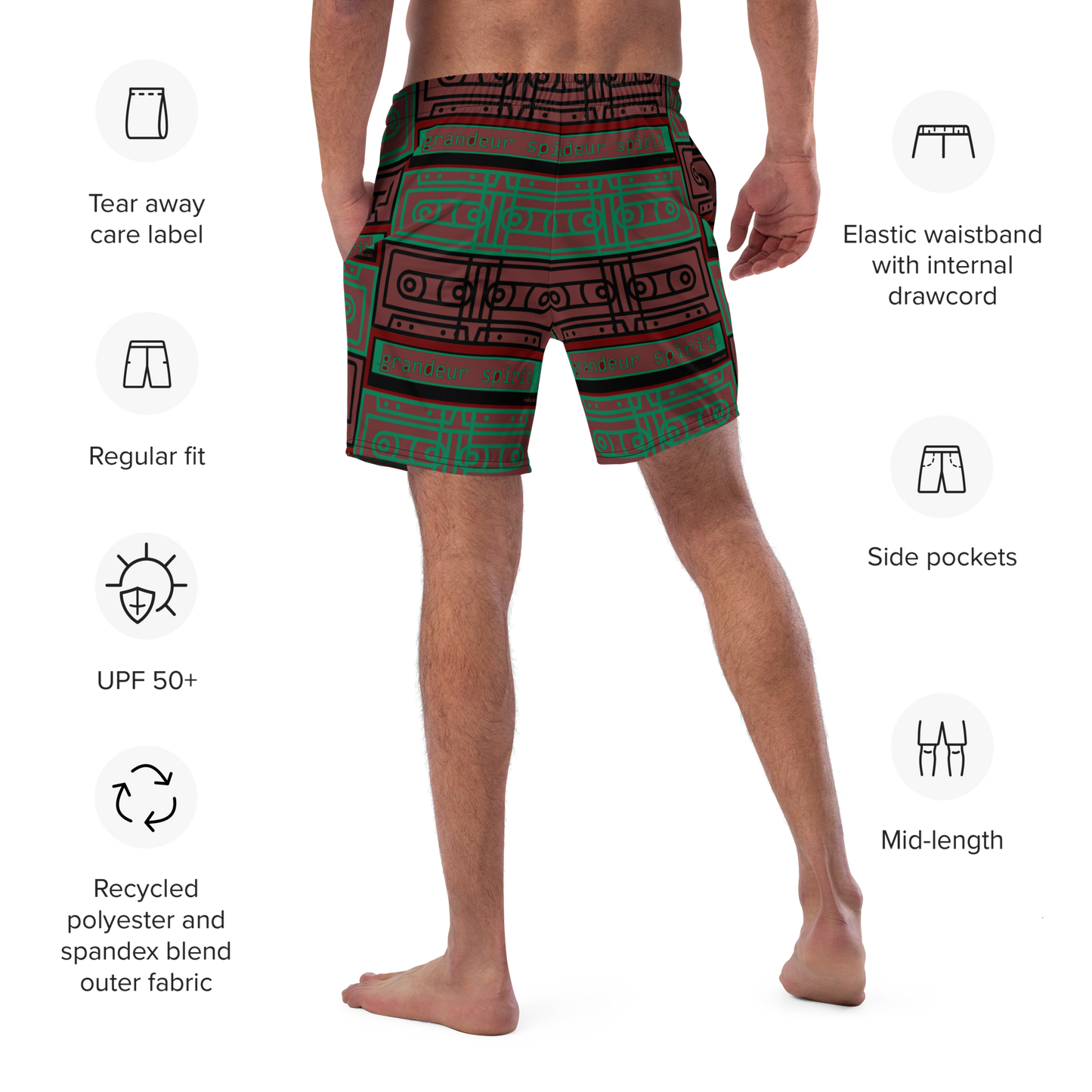 Men's swim trunks