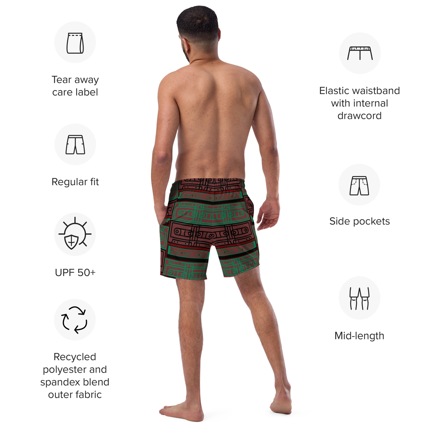 Men's swim trunks