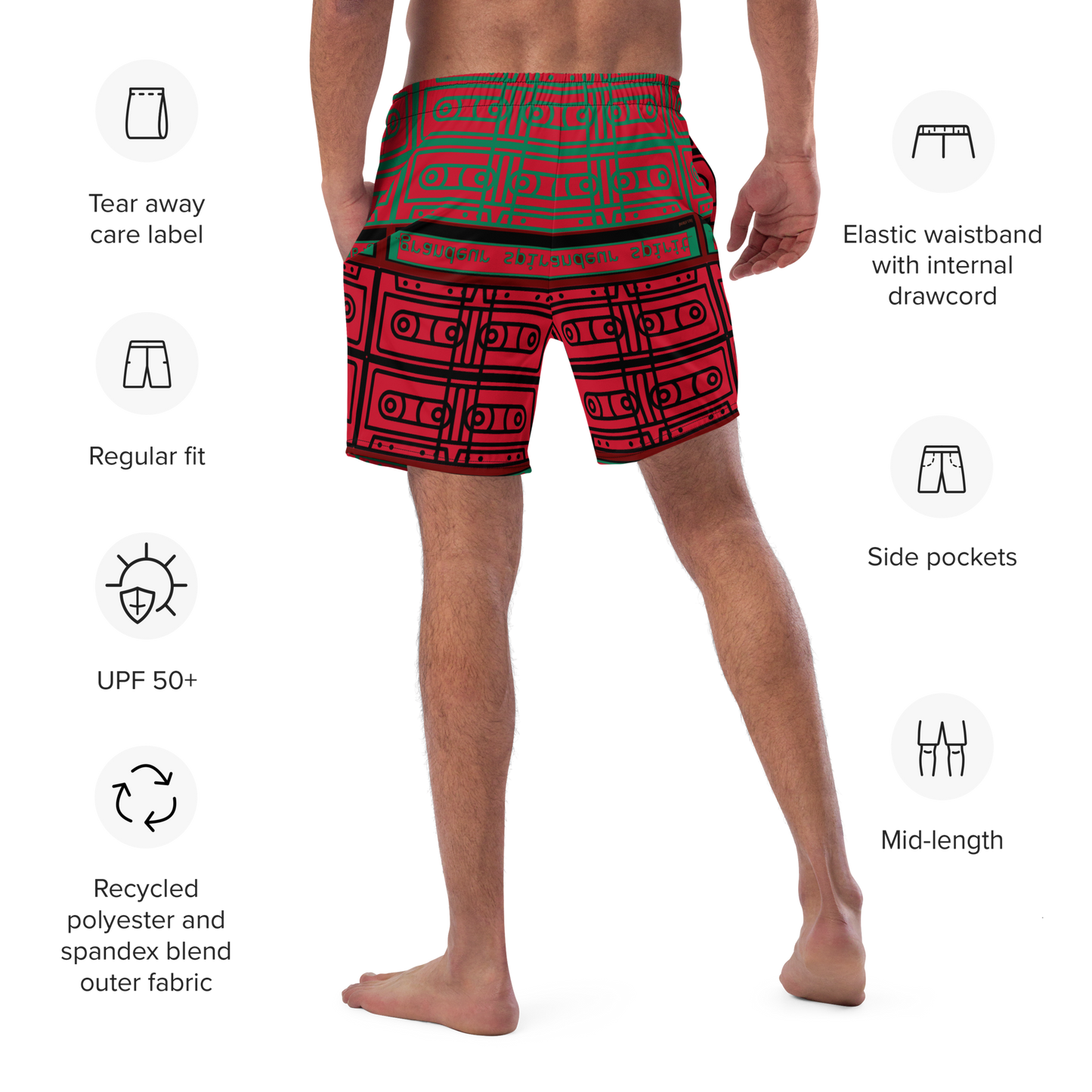 Men's swim trunks