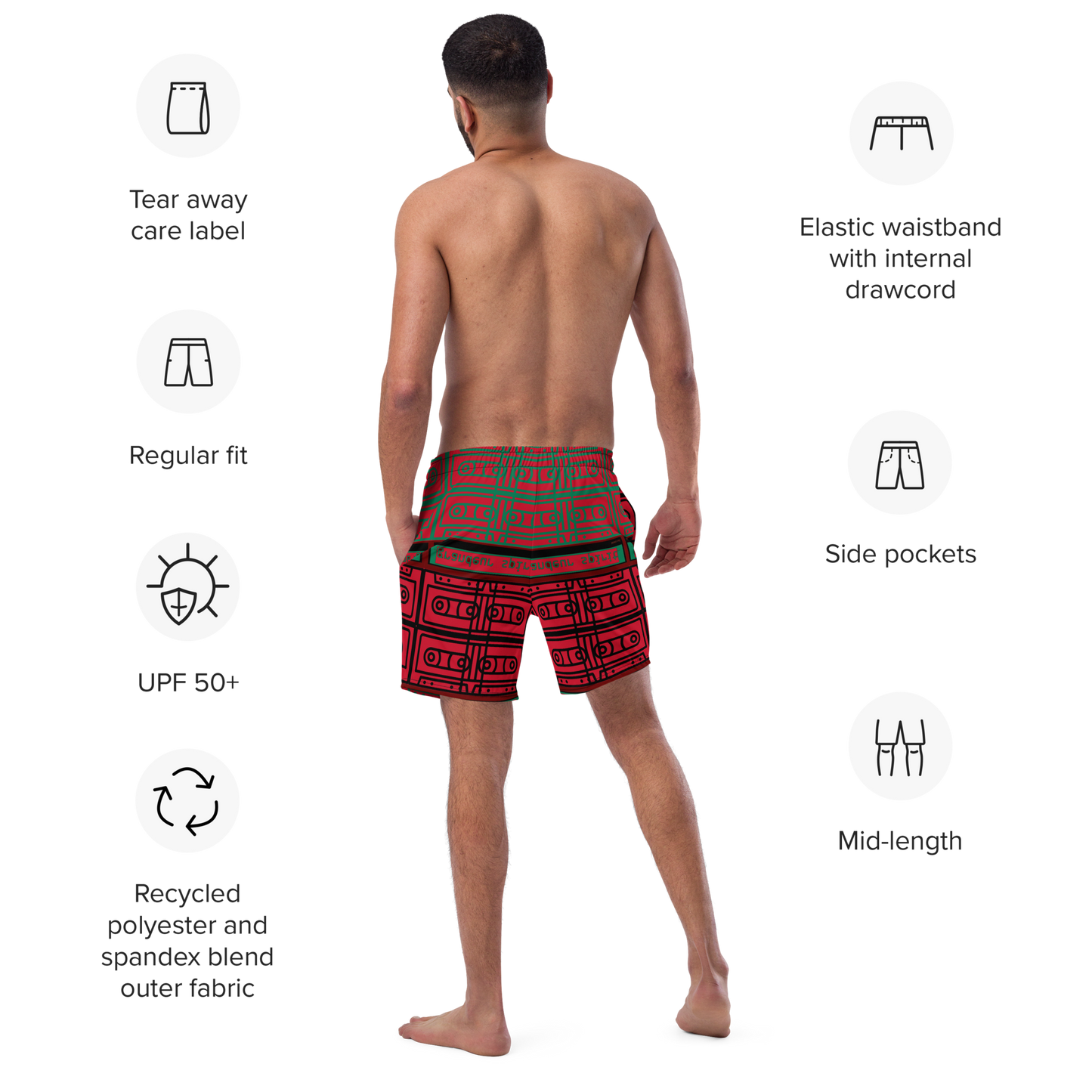 Men's swim trunks