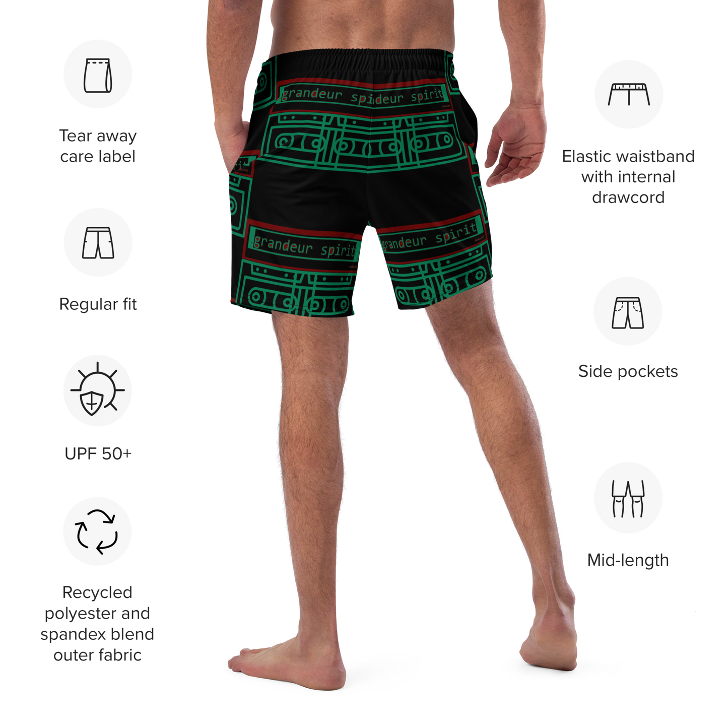 Men's swim trunks