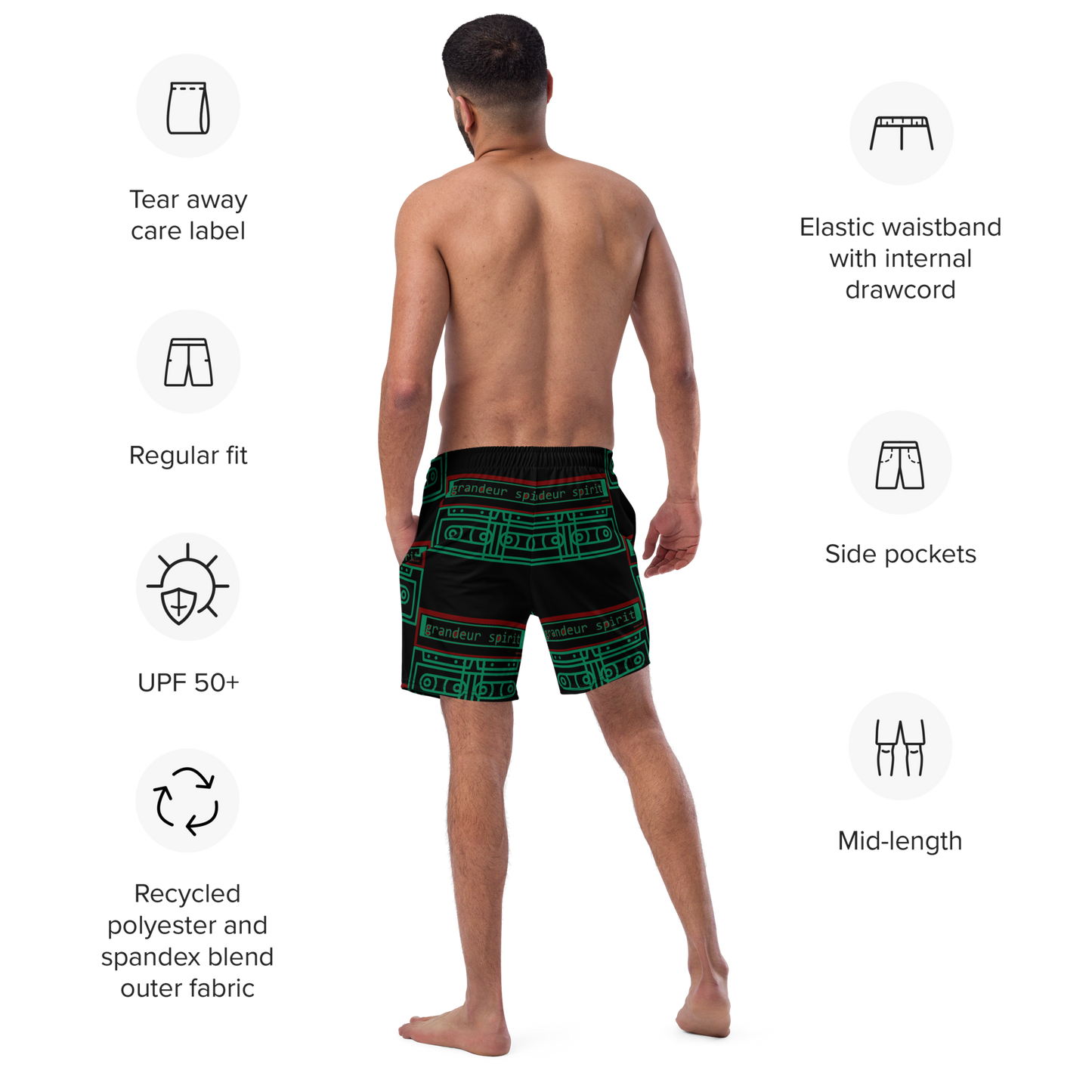 Men's swim trunks