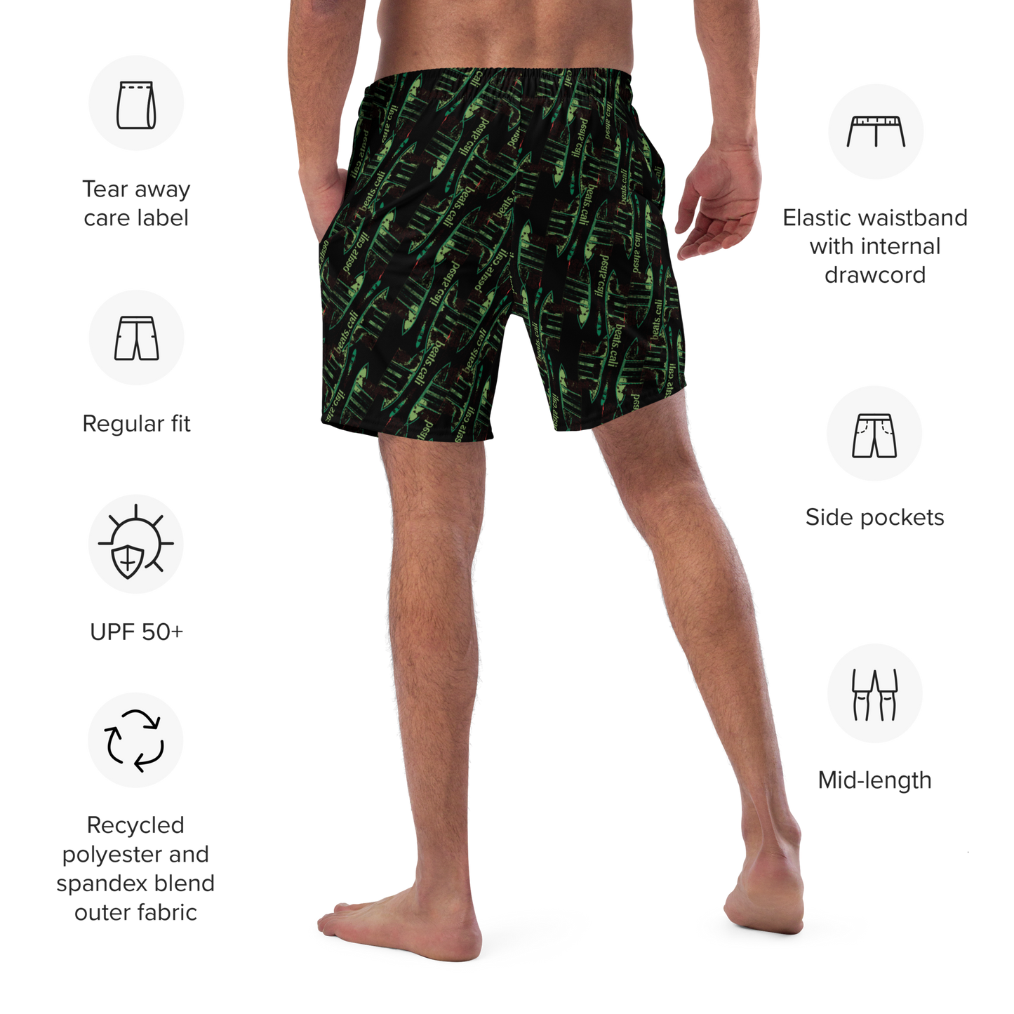 Men's swim trunks