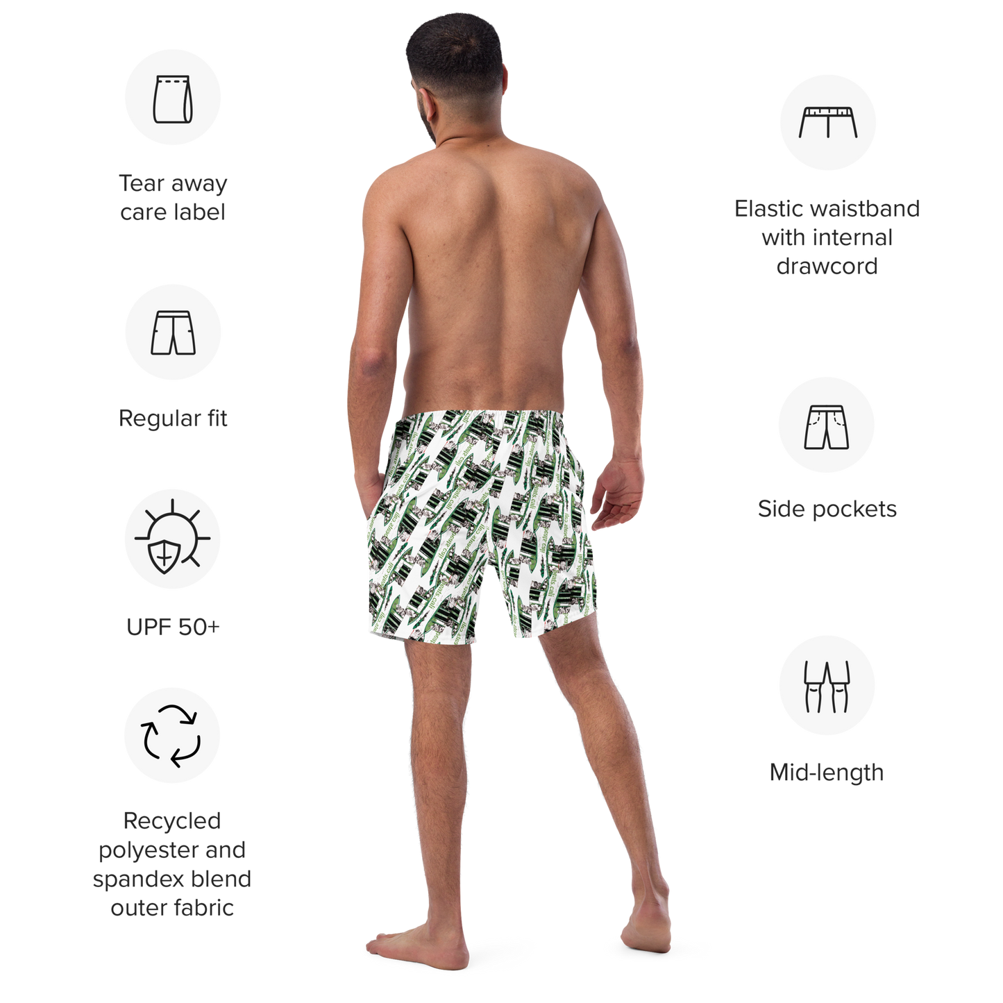 Men's swim trunks