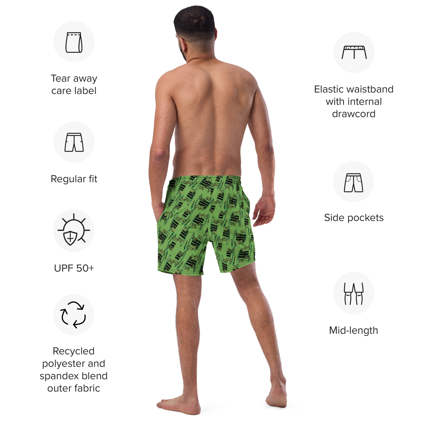 Men's swim trunks