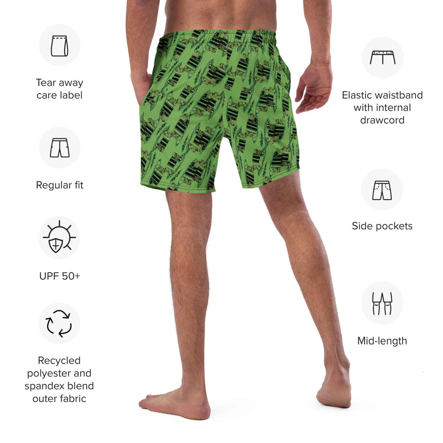 Men's swim trunks
