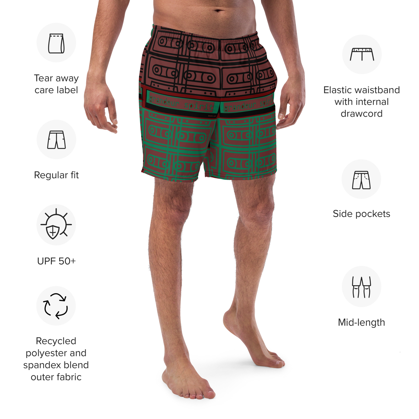 Men's swim trunks