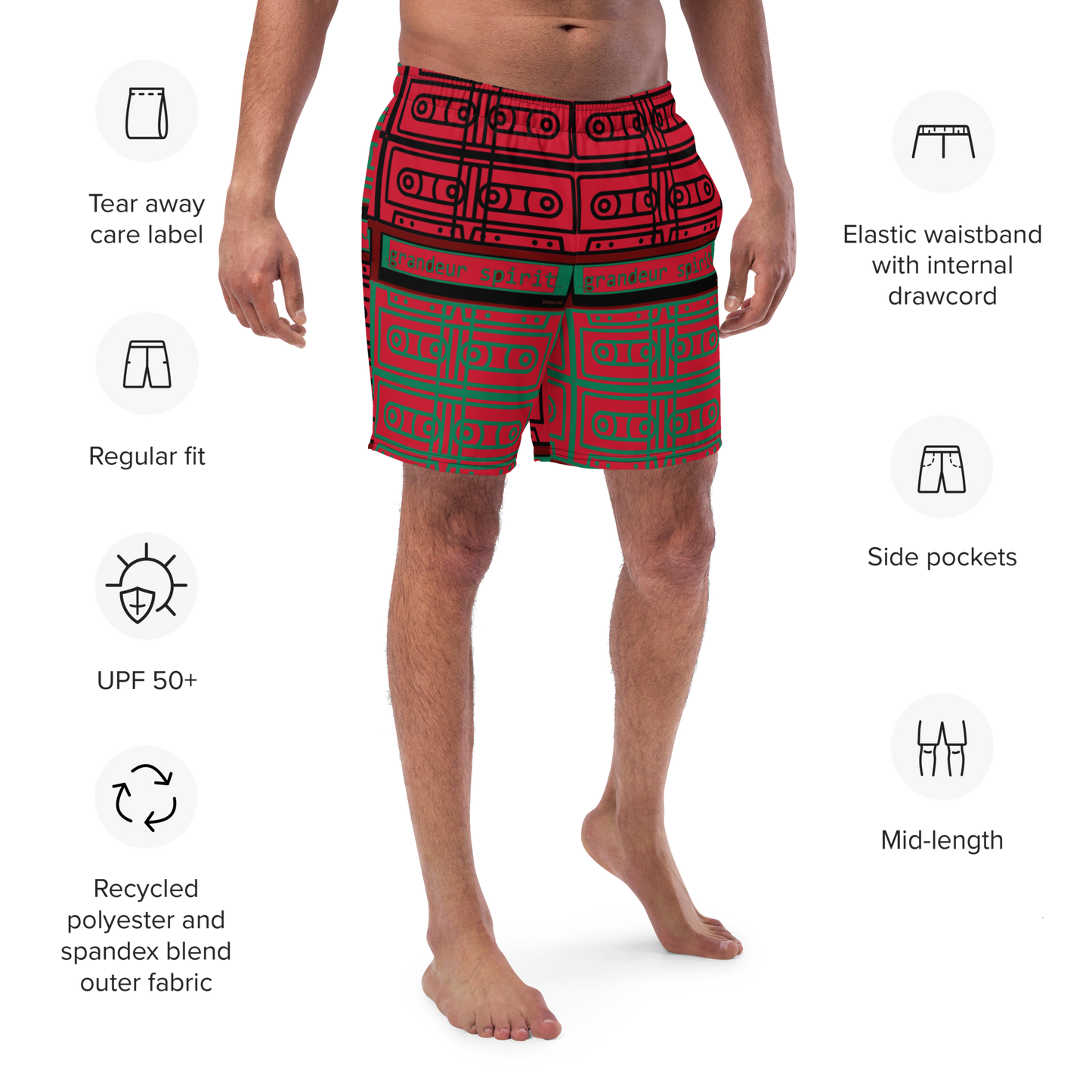 Men's swim trunks