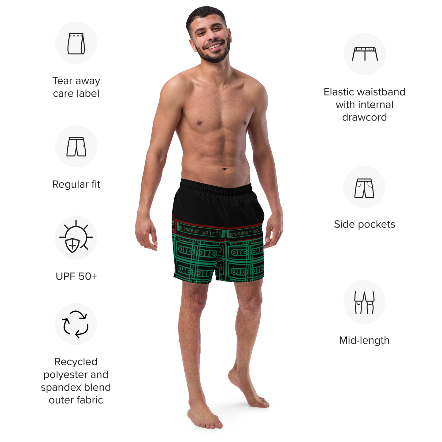 Men's swim trunks