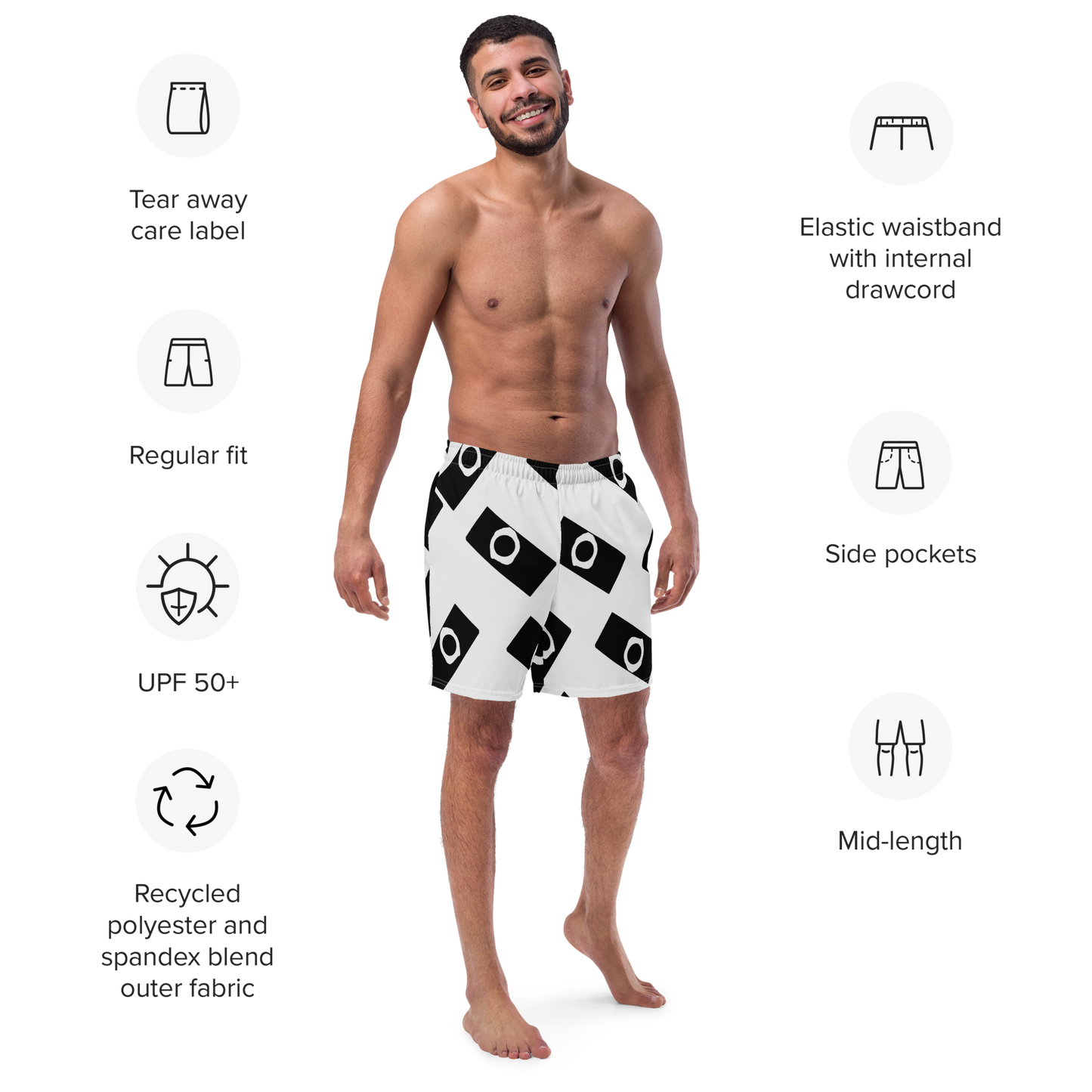 Men's swim trunks
