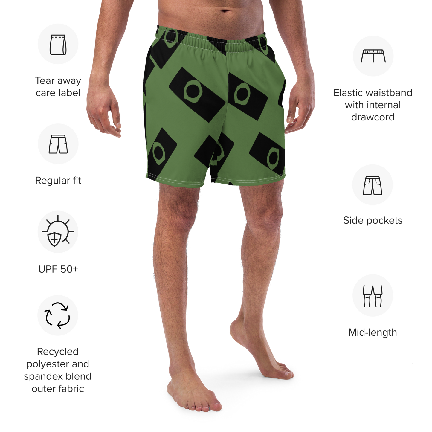 Men's swim trunks