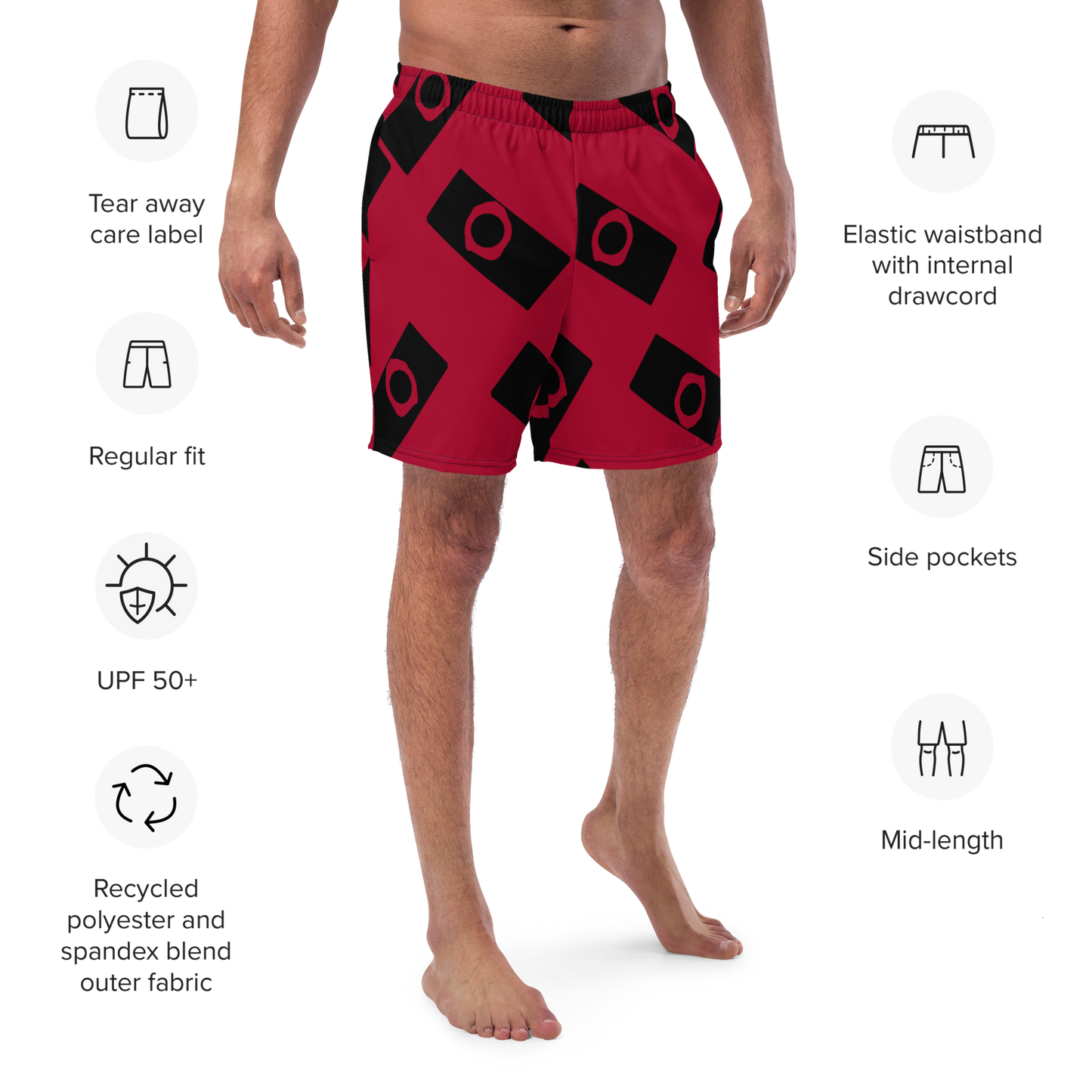 Men's swim trunks
