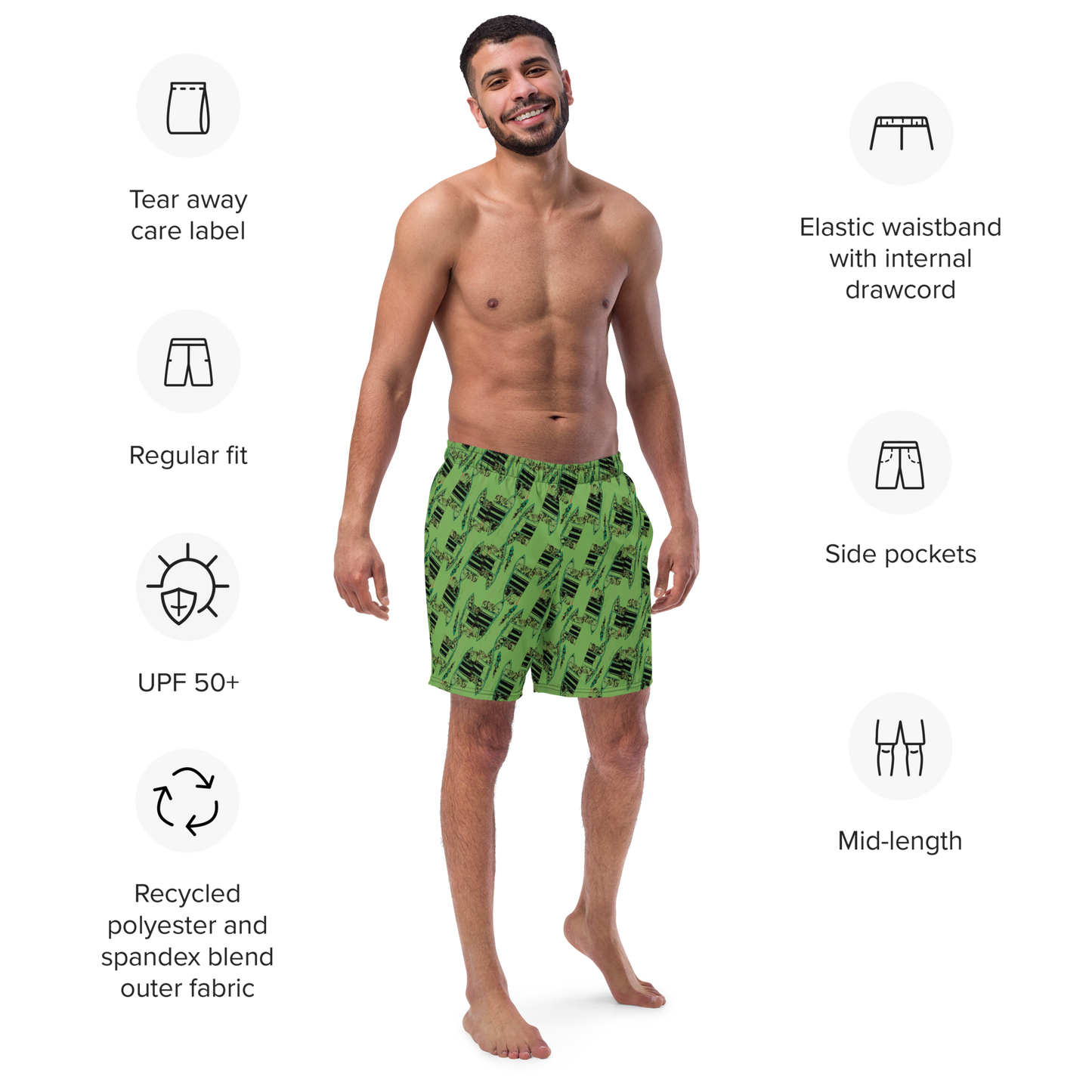 Men's swim trunks
