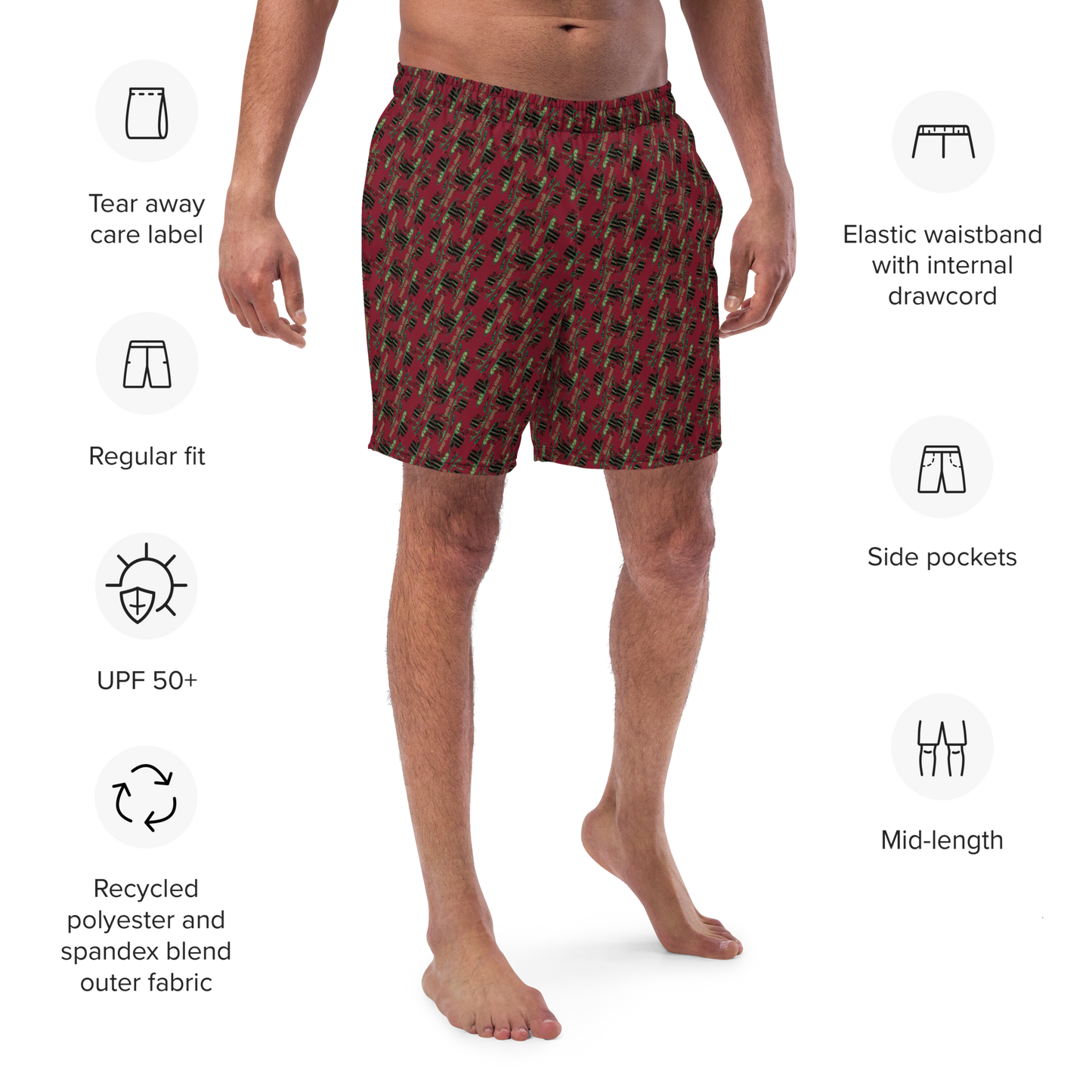 Men's swim trunks