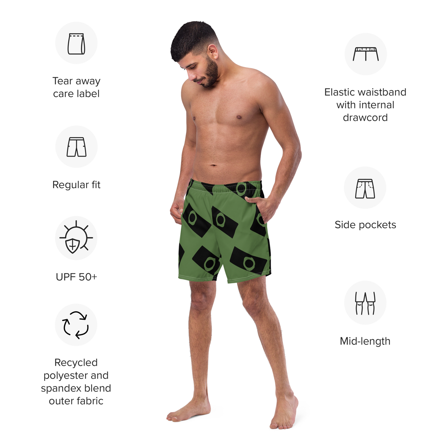 Men's swim trunks