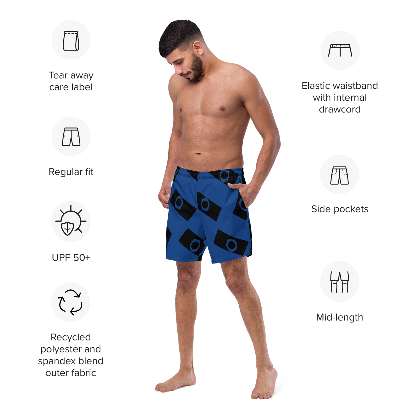 Men's swim trunks