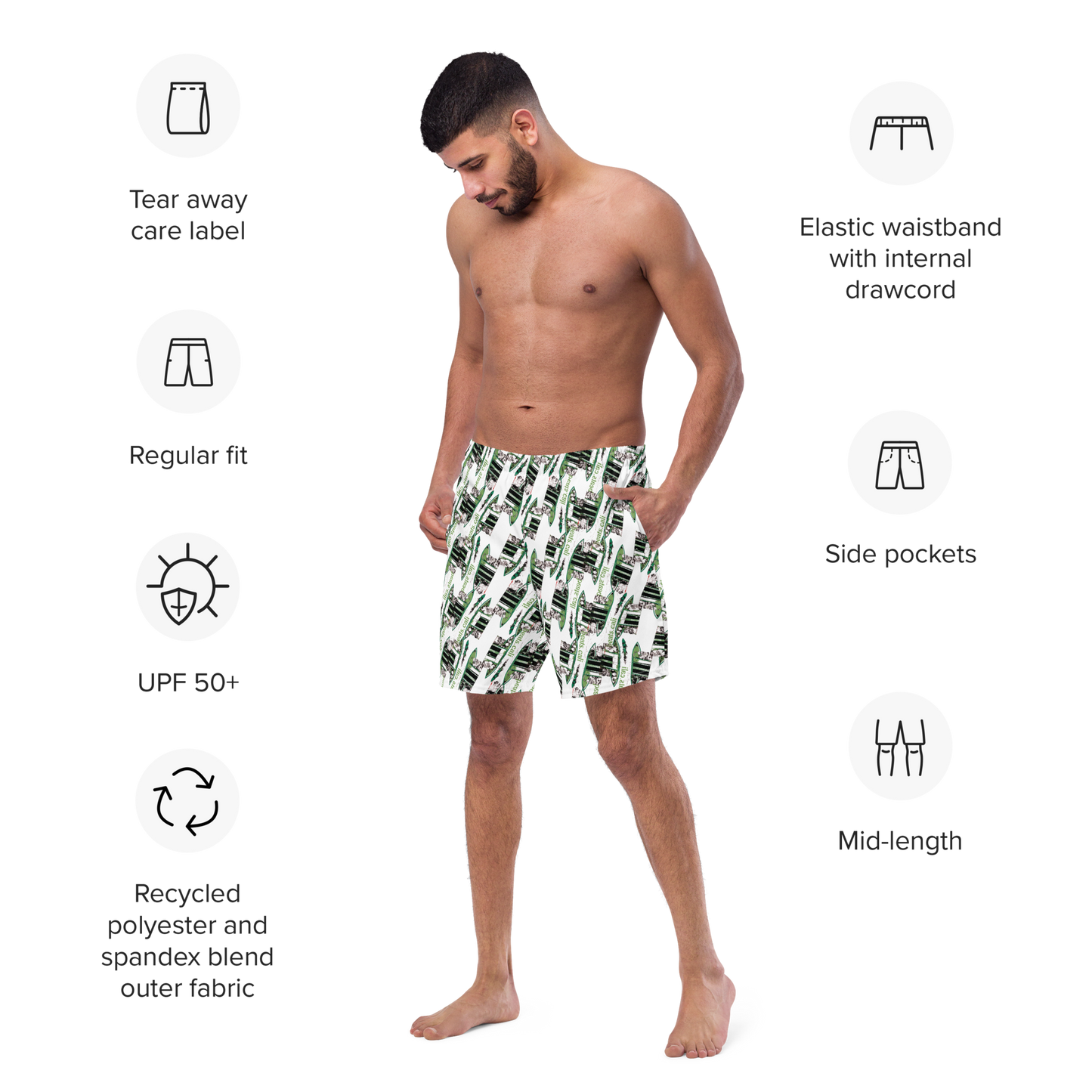 Men's swim trunks