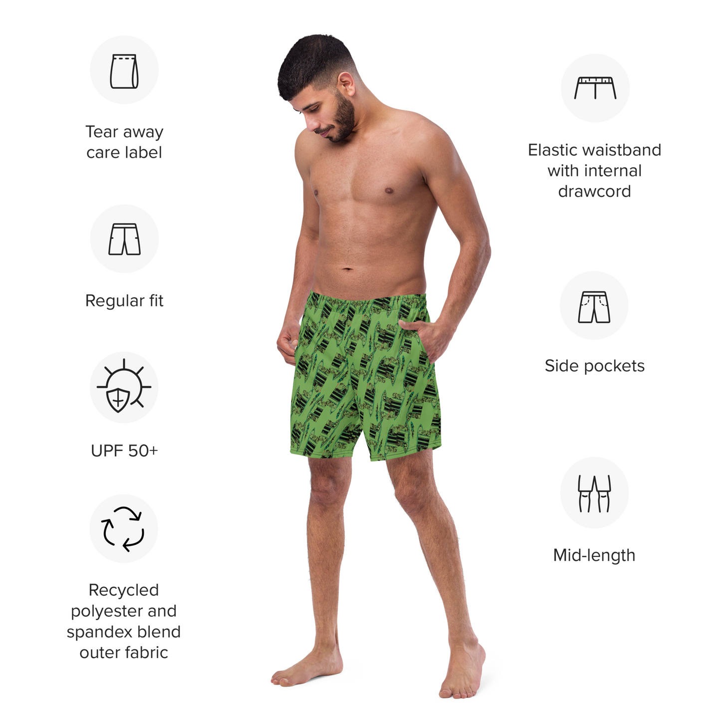 Men's swim trunks