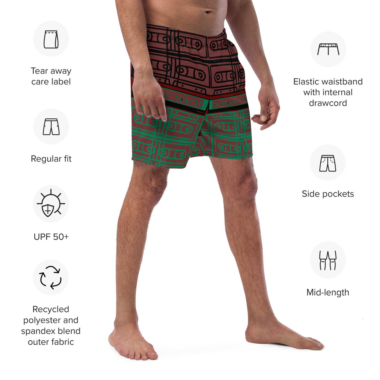 Men's swim trunks