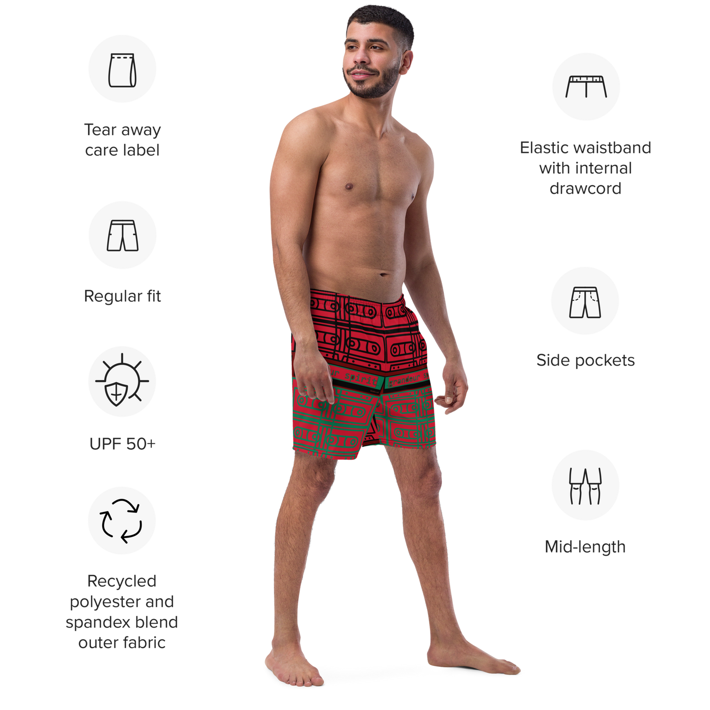 Men's swim trunks