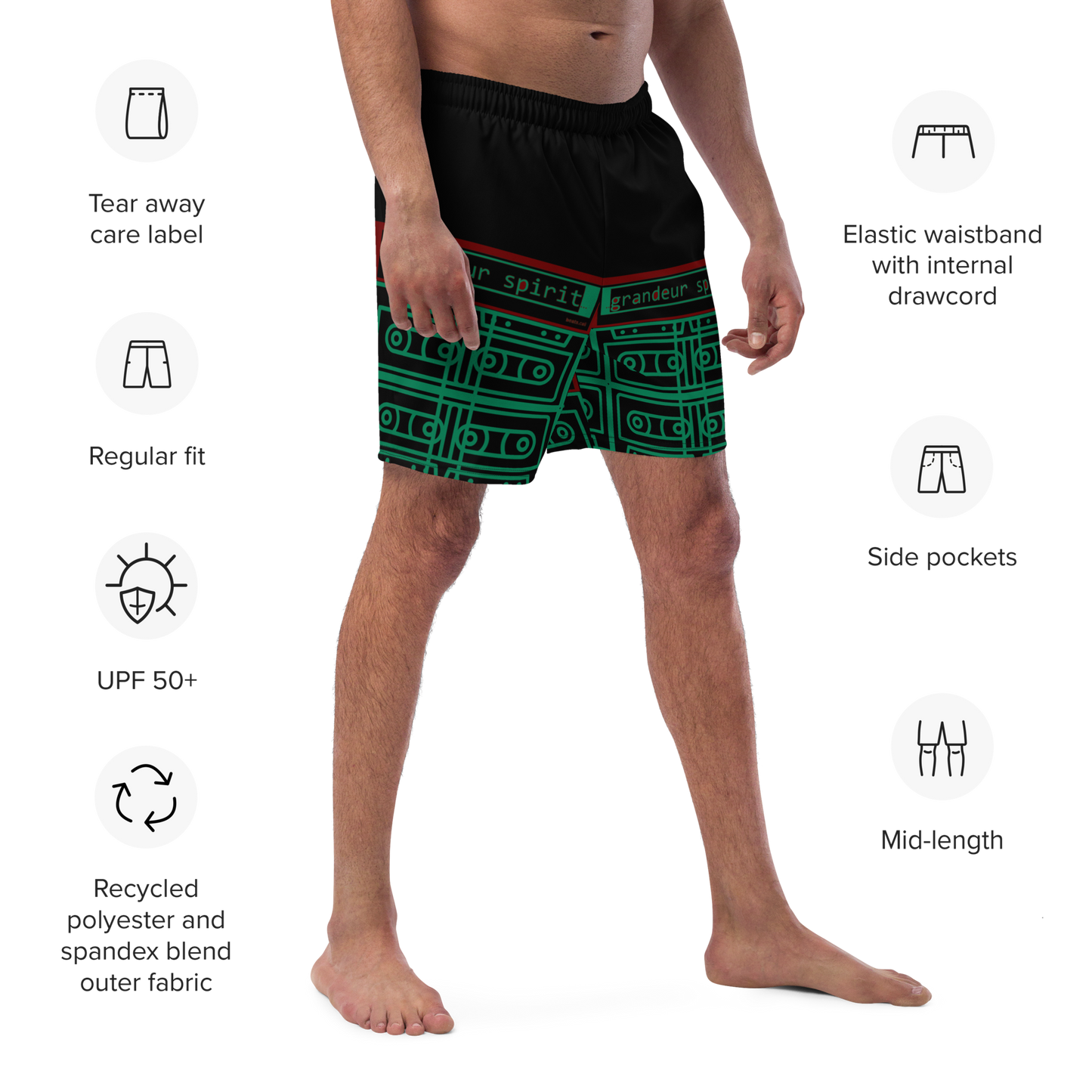 Men's swim trunks