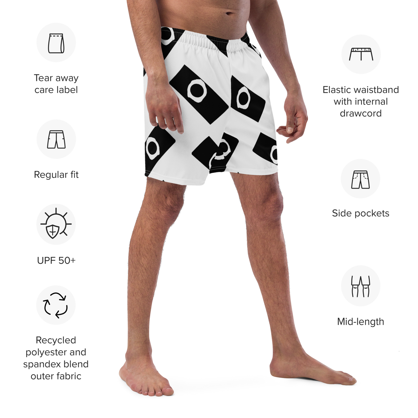 Men's swim trunks