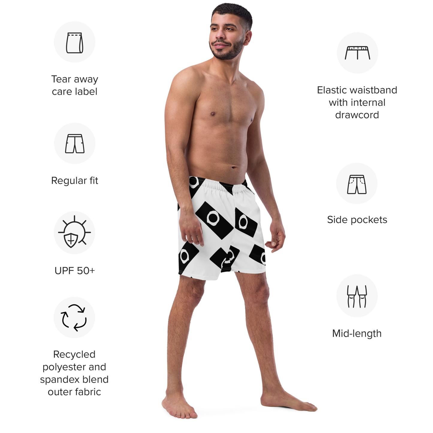 Men's swim trunks