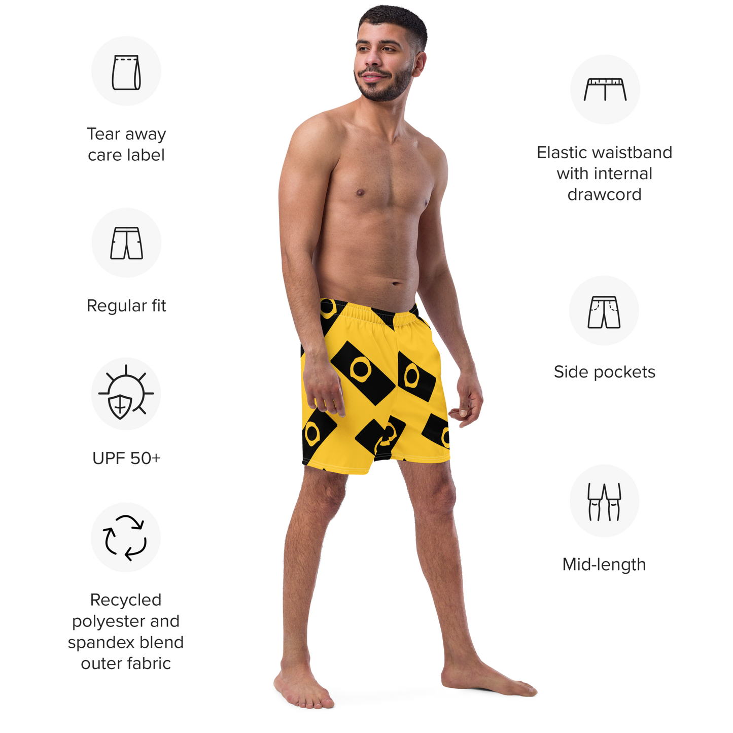 Men's swim trunks