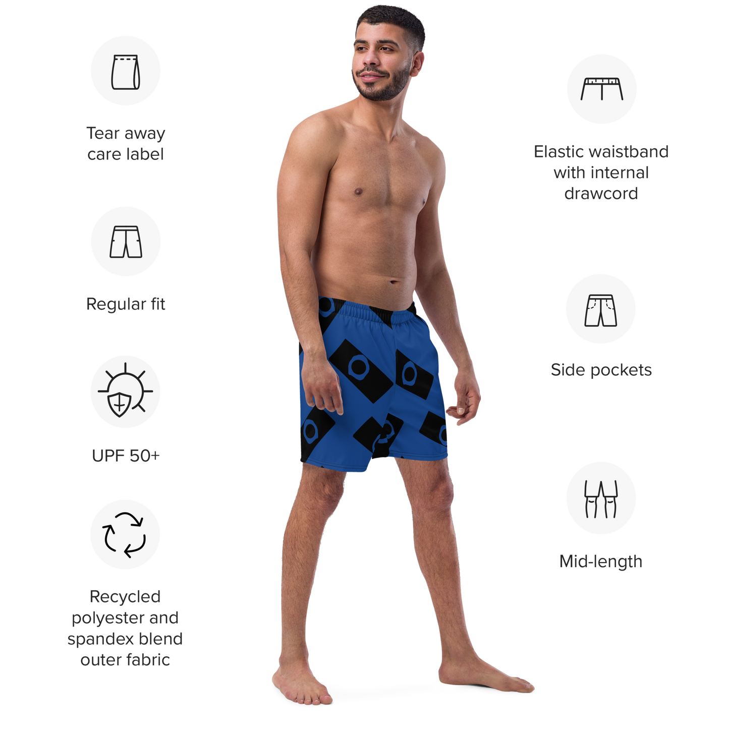Men's swim trunks