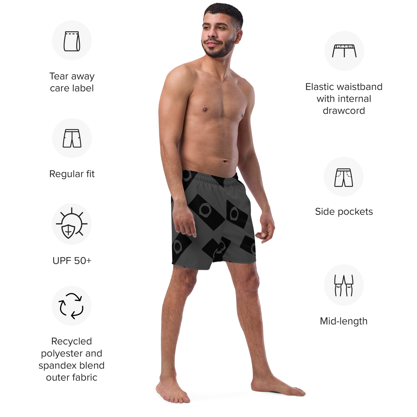 Men's swim trunks