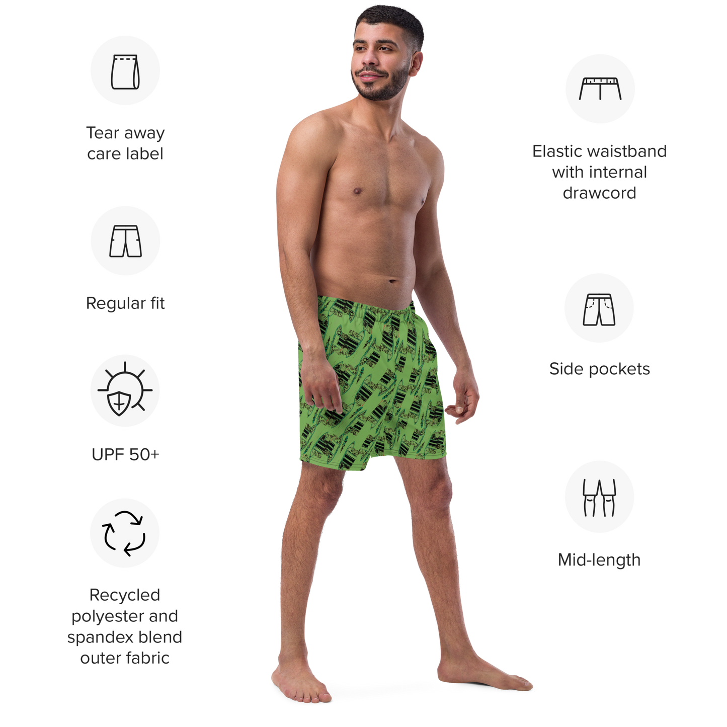 Men's swim trunks
