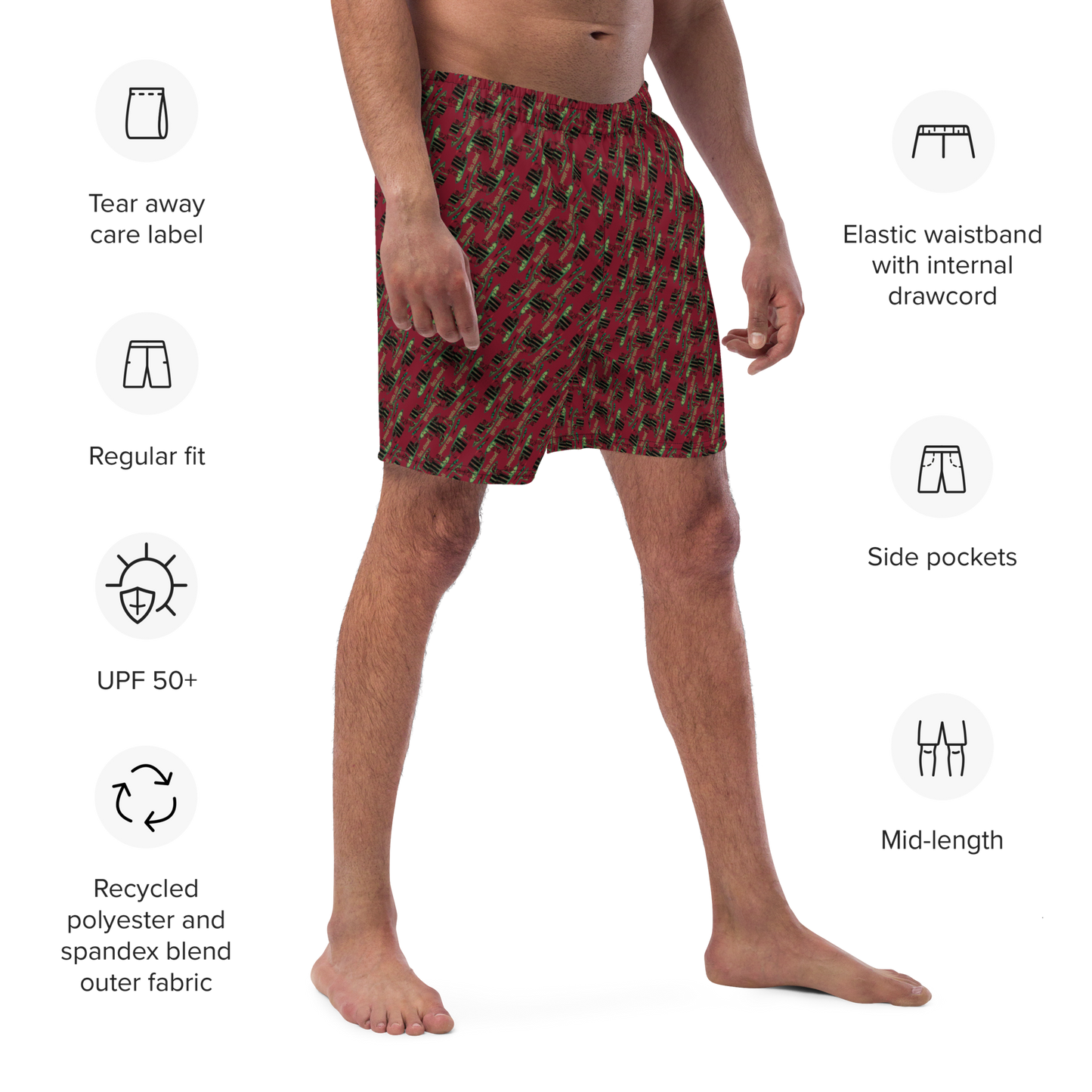 Men's swim trunks