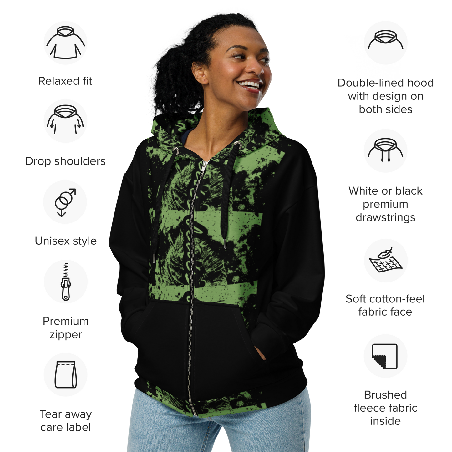 zip hoodie