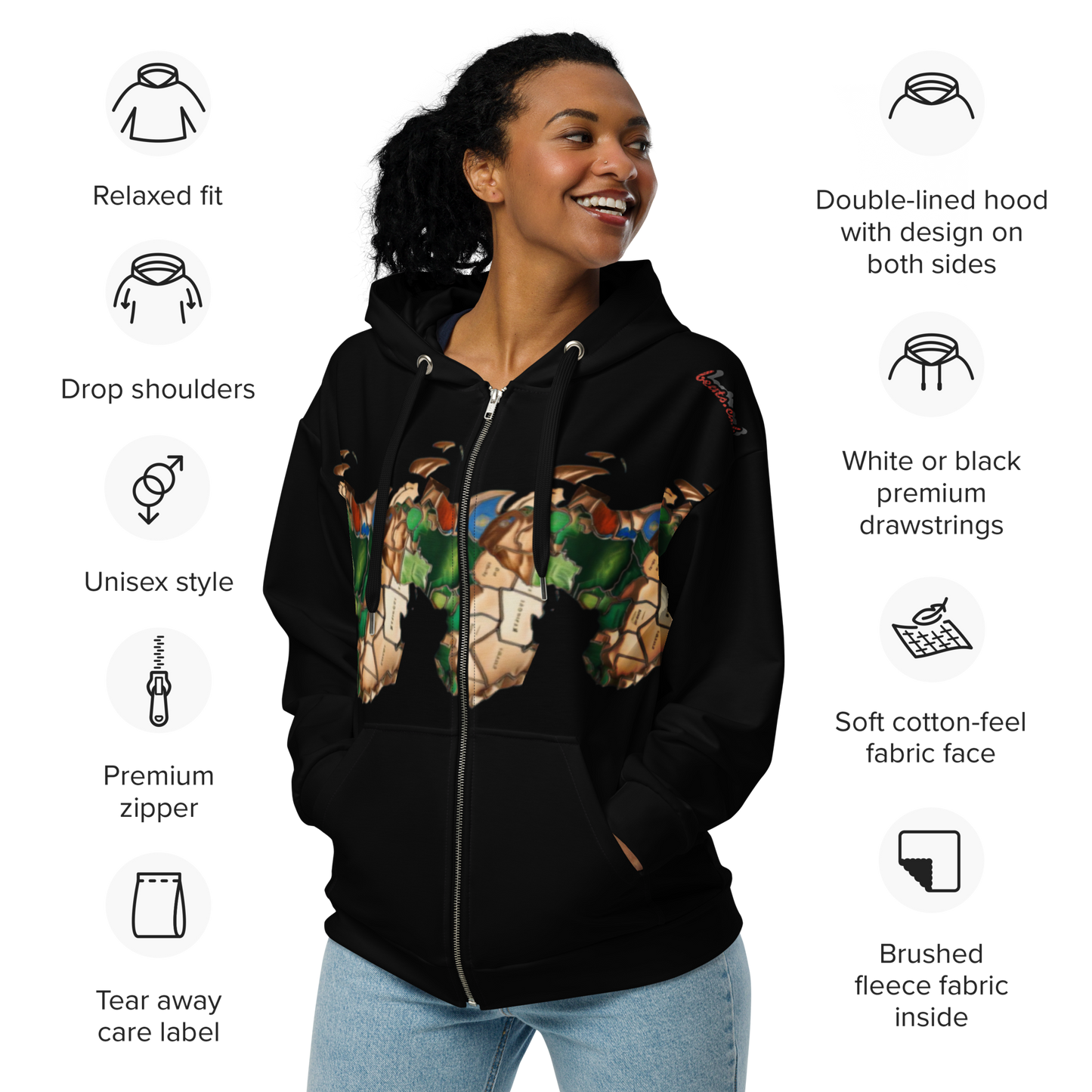 zip hoodie
