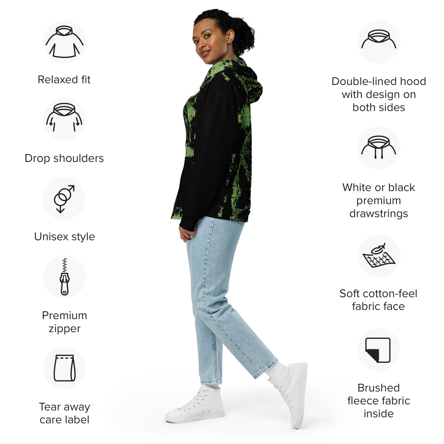 zip hoodie
