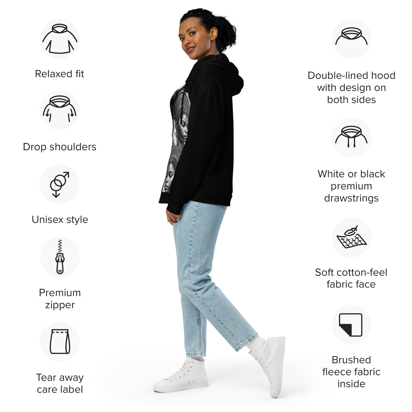 zip hoodie
