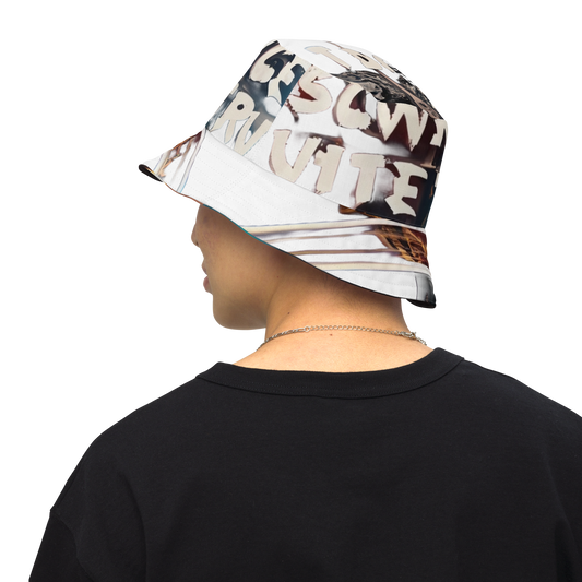 #ARTsDaily Reversible bucket hat