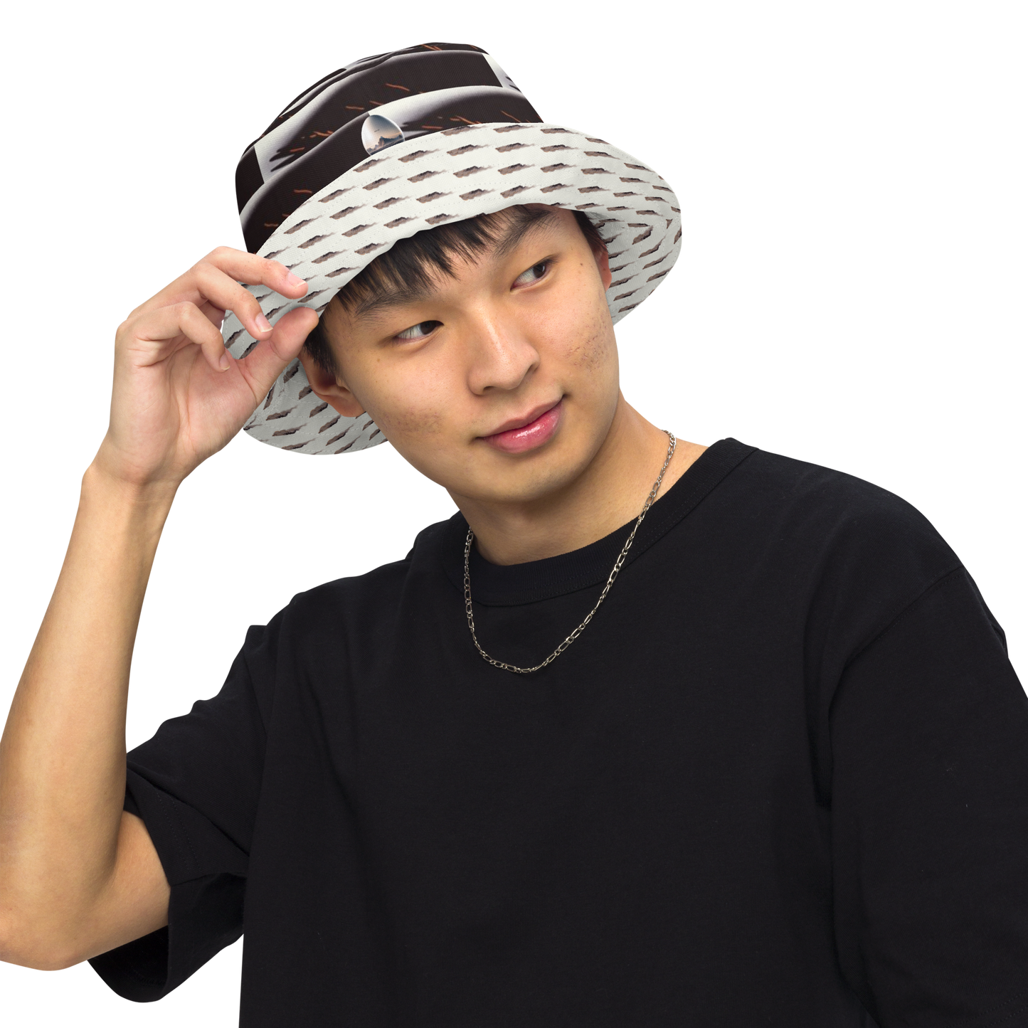 Reversible bucket hat