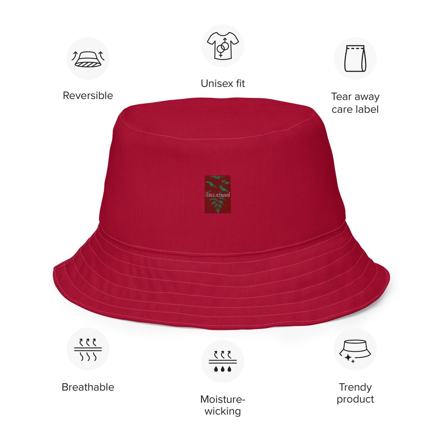 Reversible bucket hat