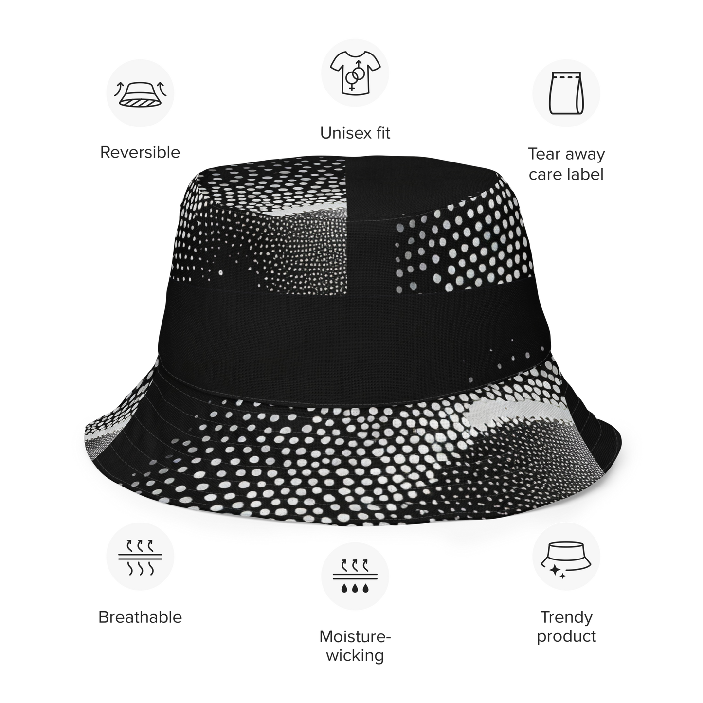 Reversible bucket hat
