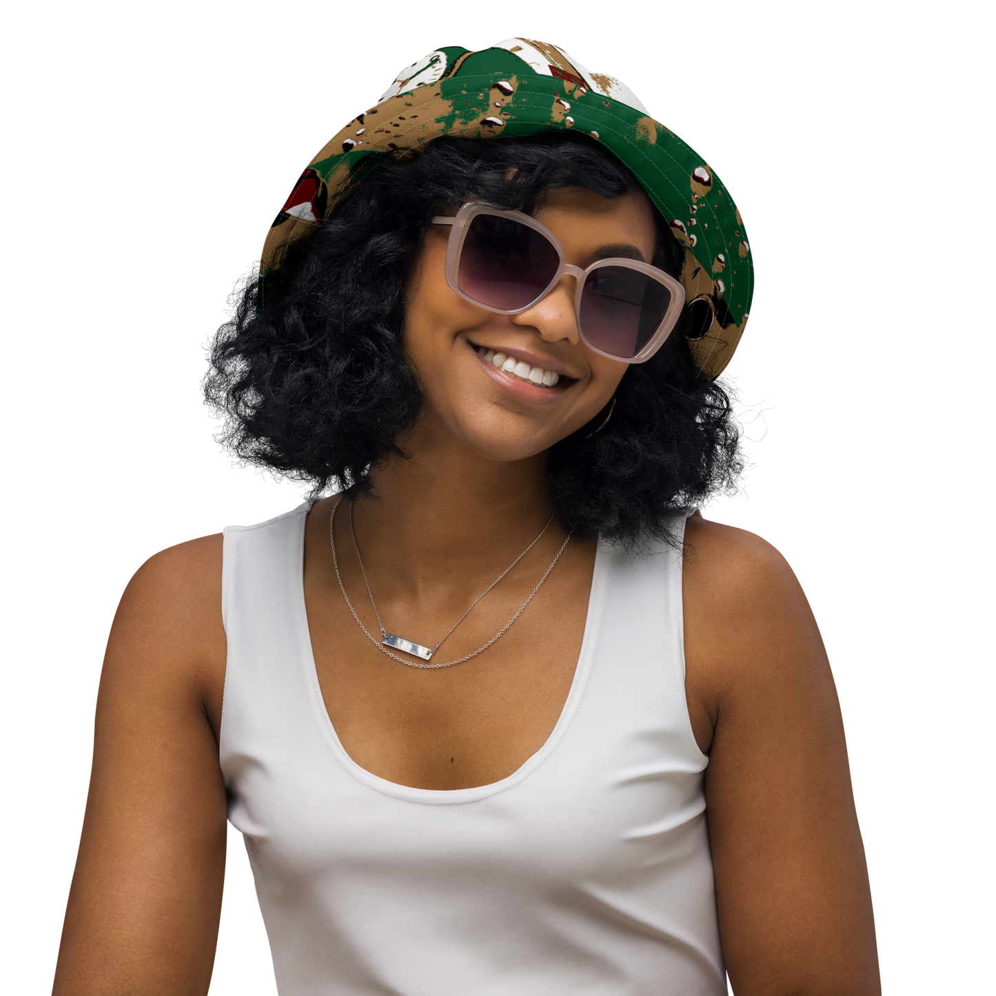 Reversible bucket hat