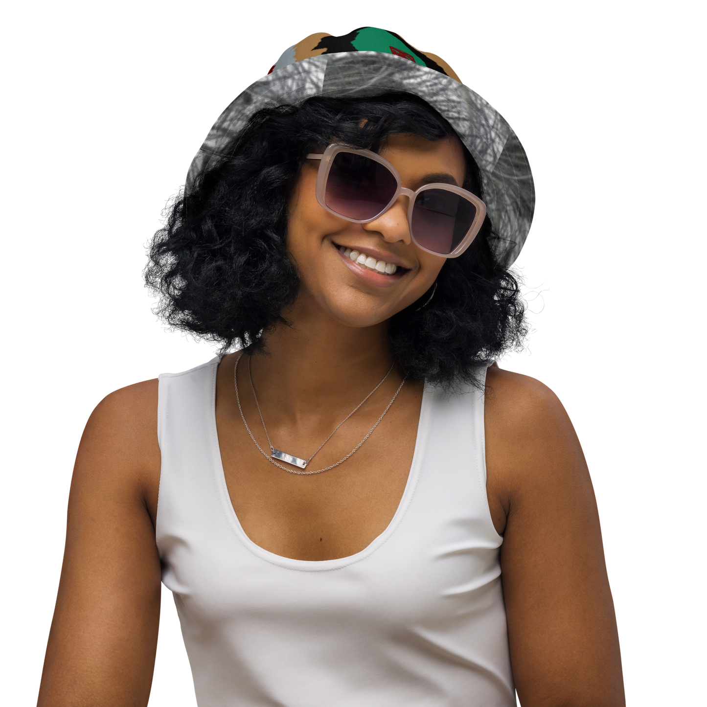 Reversible bucket hat