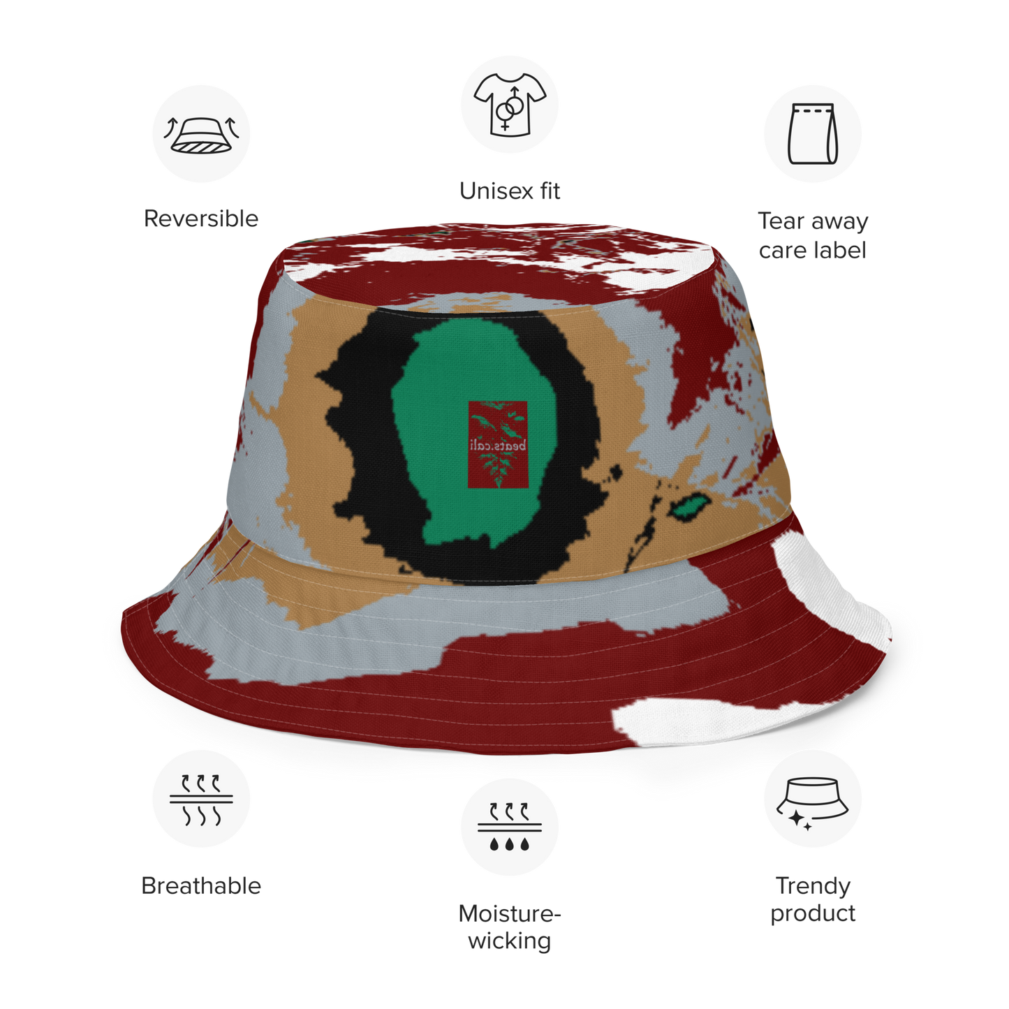 Reversible bucket hat