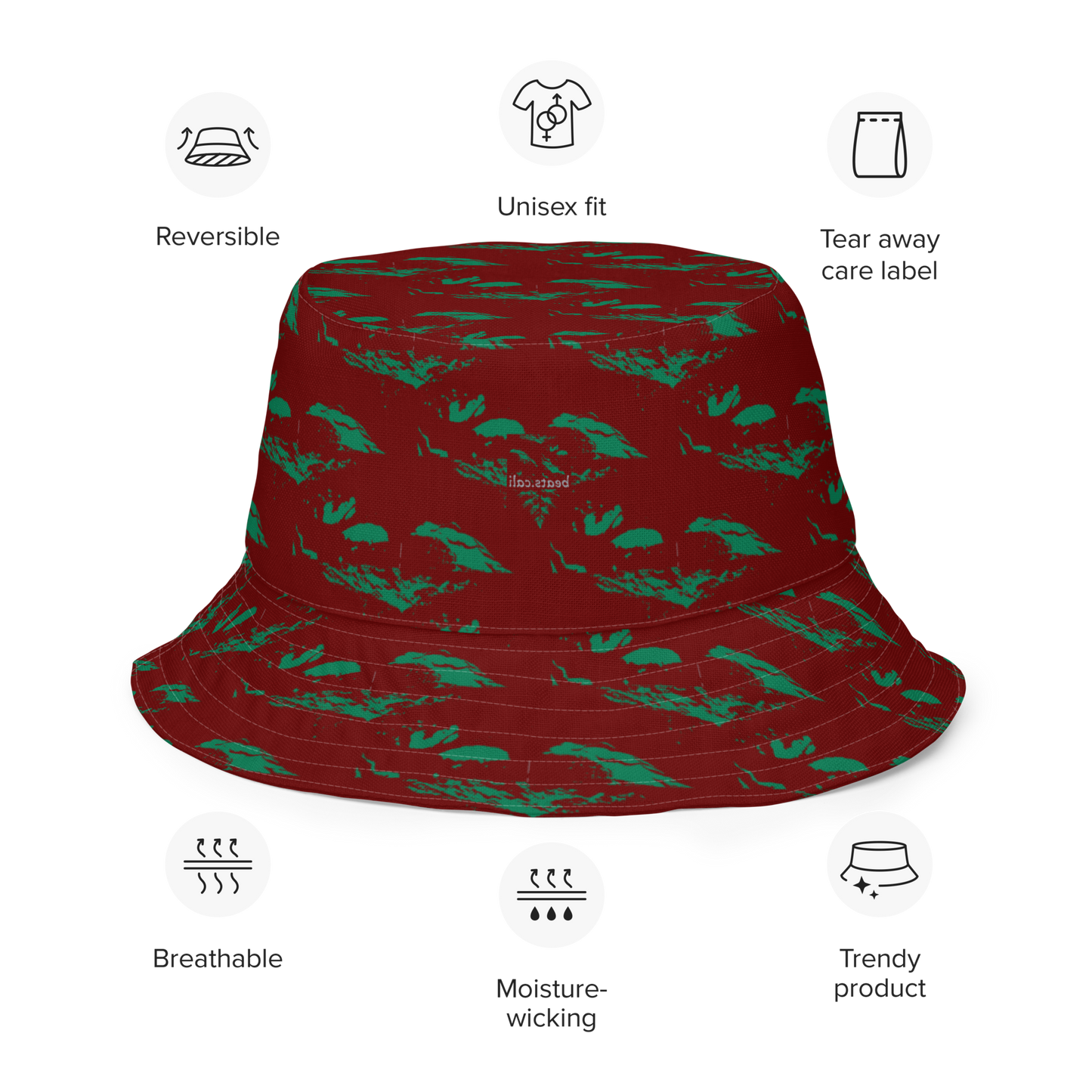 Reversible bucket hat