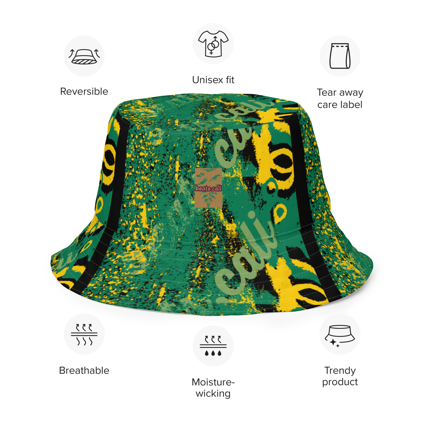 Reversible bucket hat