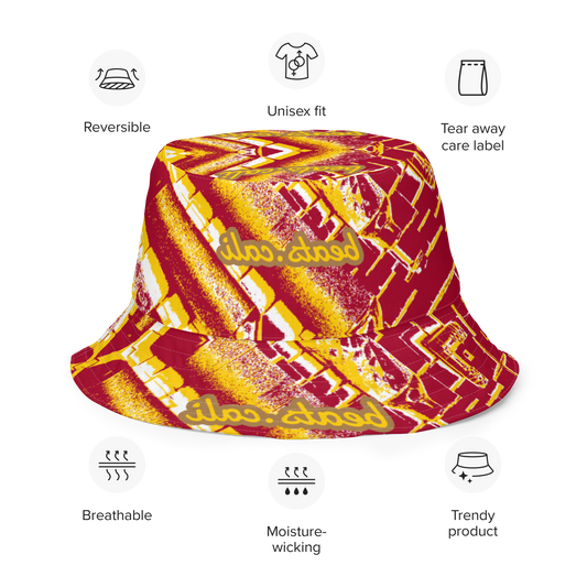 Reversible bucket hat